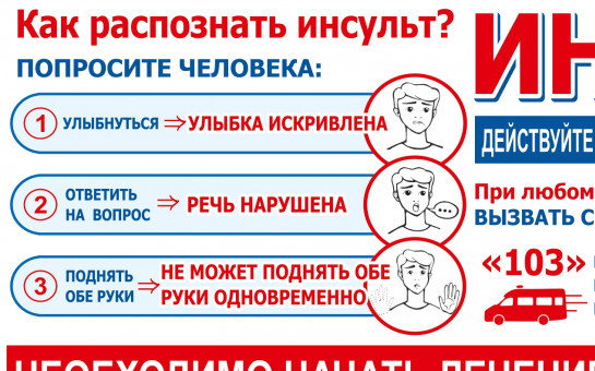 Как распознать инсульт